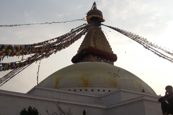 Die große Stupa in Bodnath