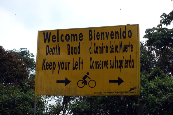 Eingang zum Camino de la Muerte